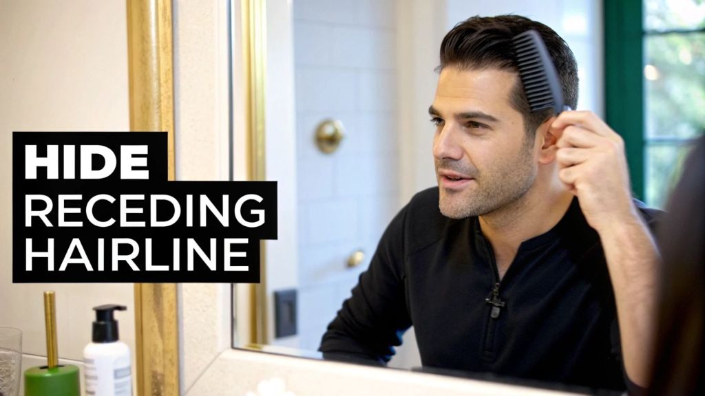 How to Hide a Receding Hairline: Smart Ways to Handle Hair Loss with Style