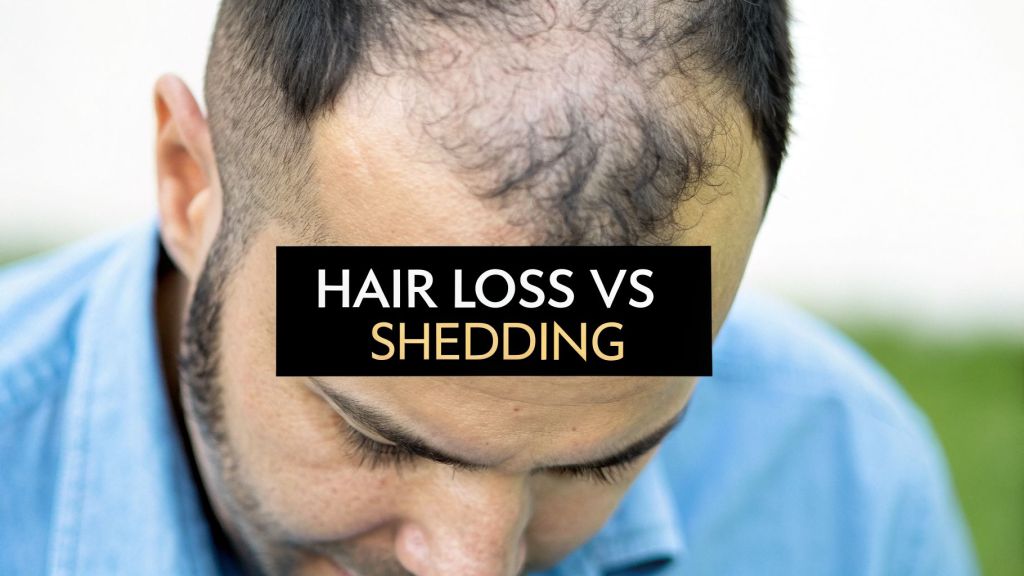 Hair Loss vs Hair Shedding: Understanding the Real&nbsp;Difference