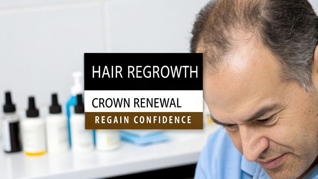 Hair thinning at crown male: A Practical Guide to Regrowth and Confidence