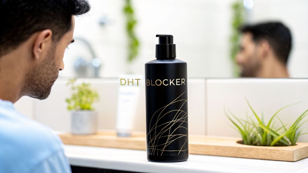 DHT Blocker Shampoo Men: Your First Move Against Hair&nbsp;Loss